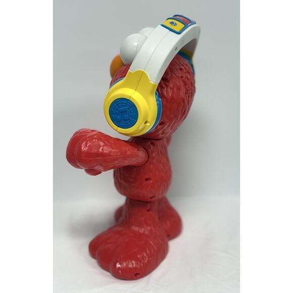 Sesame Street "Let's Dance" ELMO 2017 Hasbro,Headphones Sings, Talks, Dances - Picture 3 of 7